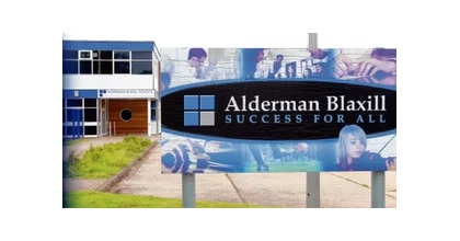 Alderman Blaxill School logo
